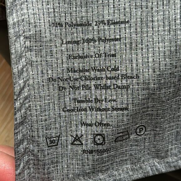 Greyson Men's Montauk Sport Tailored Performance Trouser 40x32 Teal Grey - Picture 14 of 14